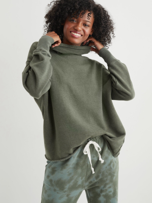 Aerie Fleece Turtleneck