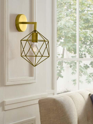 Adelaide Brass Wall Sconce Light Fixture