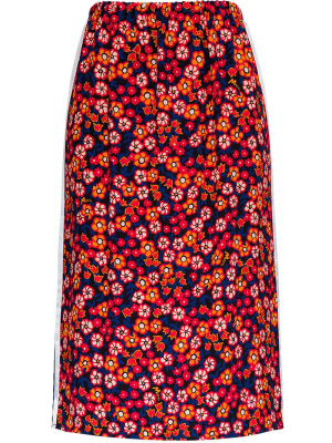 Marni Floral Printed Midi Skirt