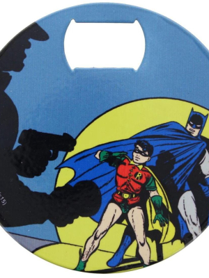 Adventure Trading Dc Comics Batman Comic Coaster Bottle Opener