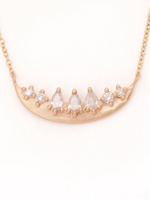 Astrea Crescent Necklace