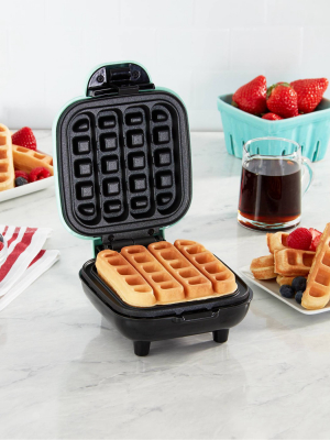 Dash Waffle Stick Maker - Aqua