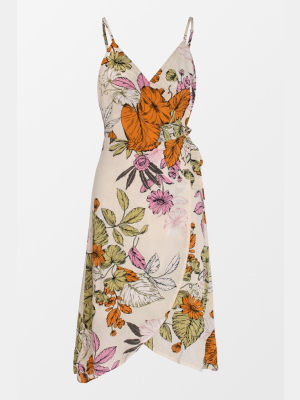 Sylvia Floral Wrap Dress