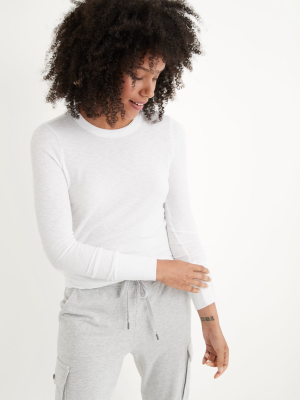 Aerie Ribbed Long Sleeve T-shirt