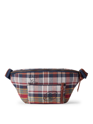 Cotton Madras Waist Pack