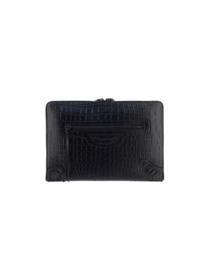 Balenciaga Neo Classic Embossed Pouch