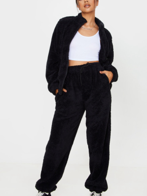 Black Borg High Waisted Jogger