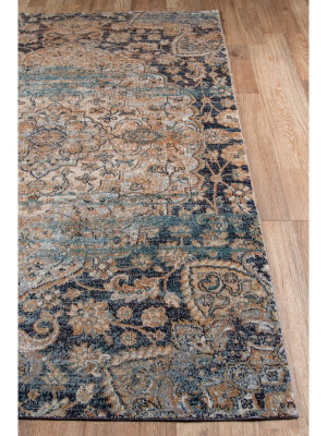 Navy Amelia Rug