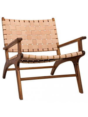 Noir Kamara Arm Chair - Teak