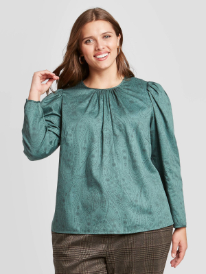 Women's Puff Long Sleeve Top - A New Day™