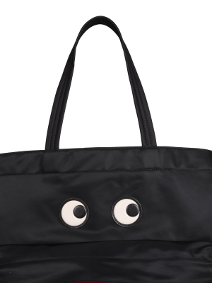 Anya Hindmarch Eyes Top Handle Tote Bag