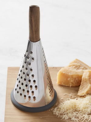 Williams Sonoma Conical Grater With Walnut Handle