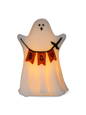 Tag Boo Ghost Led Flameless Candle