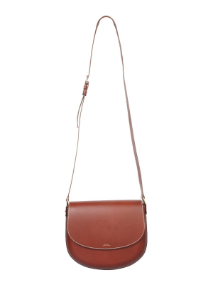 A.p.c. Logo Print Shoulder Bag