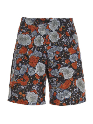 Mcq Alexander Mcqueen Albion Abstract Printed Shorts