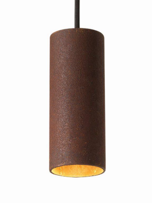 Roest Vertical Rust Pendant In Various Sizes