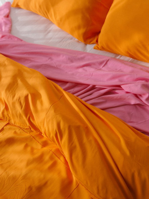 Tangerine Quilt Cover Set