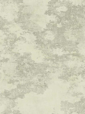 Glisten Texture Wallpaper In Soft Grey And Neutrals By Seabrook Wallcoverings