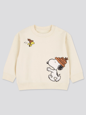 Toddler Peanuts Fleece-backed Long-sleeve Sweatshirt