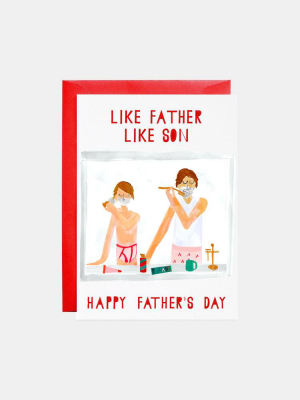 Pass The Shaving Cream Card (father's Day)