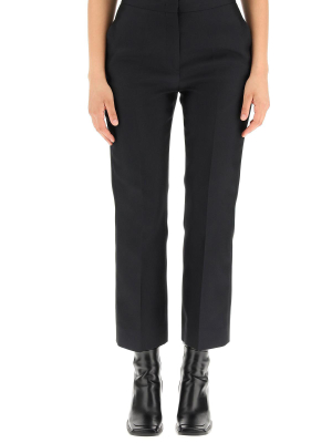 Jil Sander Cropped Flared Trousers