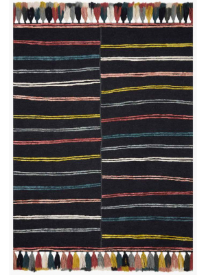 Loloi Rug Jamila Jaa-01, Charcoal/multi