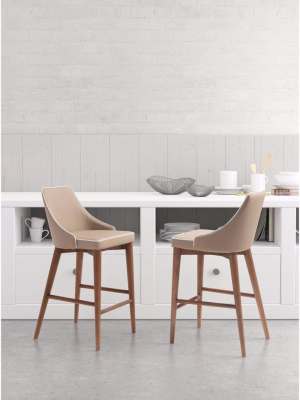 Moor Counter Chair, Dark Gray