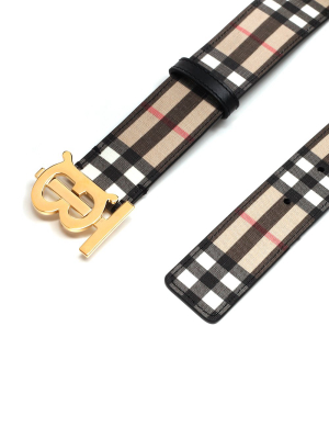 Burberry Tb Buckle Belt