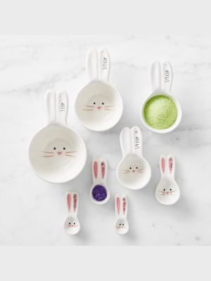 Easter Bunny Measuring Cups And Spoons