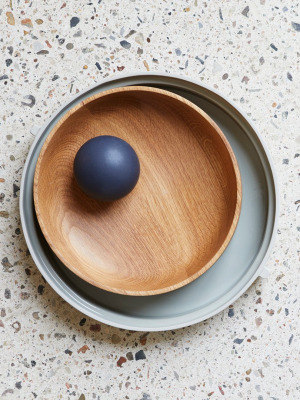 Section Wooden Bowl