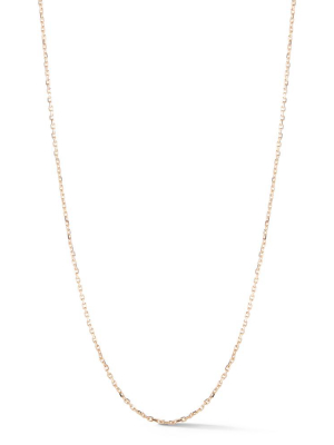 Chain 2 - 18k Rose Gold Chain Necklace, 2.10mm