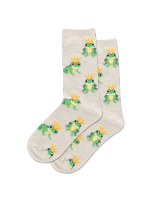 Kid's Frog Prince Crew Socks