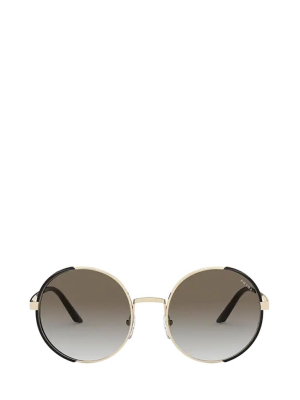 Prada Eyewear Round Frame Sunglasses