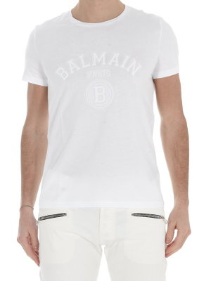 Balmain Embossed Logo T-shirt