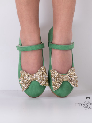 Mimi Green & Gold (faux)