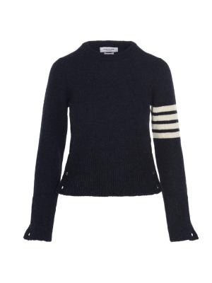 Thom Browne 4-bar Knitted Jumper