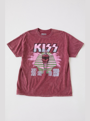 Kiss Washed T-shirt Dress