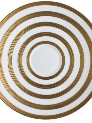 Hemisphere Gold Stripe Tea Saucer