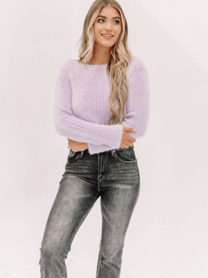 Lavender Uptown Girl Top