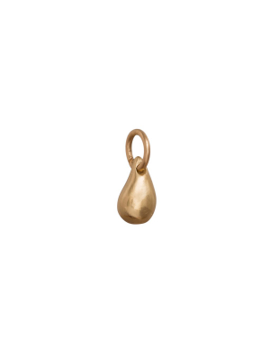 Tear Drop Pendant - Yellow Gold