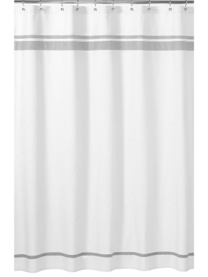 Hotel Shower Curtain Gray - Sweet Jojo Designs