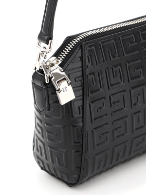 Givenchy Antigona Xs Logo Embossed Shoulder Bag