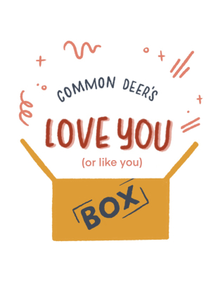 "love You Lots" Custom Gift Box