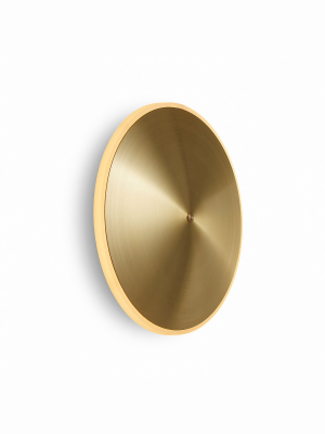 Chrona Sconce 10 In Brass