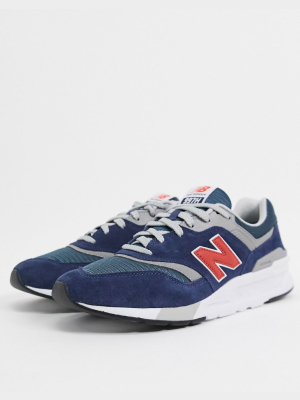 New Balance 997 Sneakers In Navy