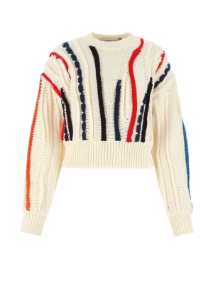 Golden Goose Deluxe Brand Striped Knit Sweater