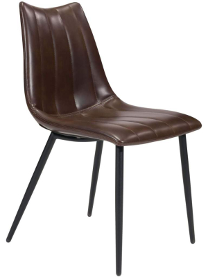 Norwich Dining Chair, Brown (set Of 2)