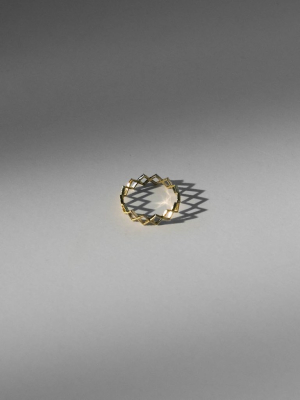 Beaded Diamond Eternity Ring