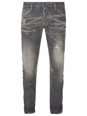 Dsquared2 Faded Slim-fit Jeans