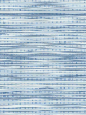 Weave Wallpaper In Sky Blue From The Day Dreamers Collection By Seabrook Wallcoverings